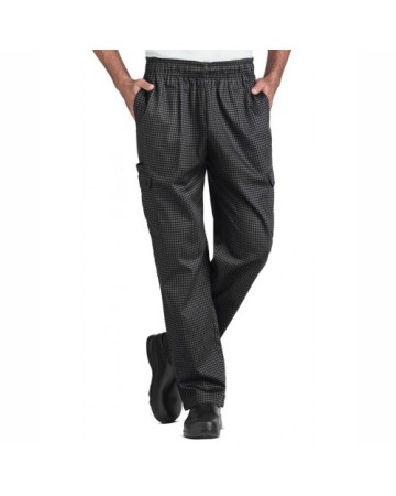 Pro Chef Elastic Fit Pants – Black